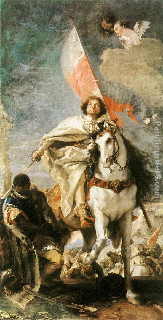 Giovanni Battista Tiepolo St James the Greater Conquering the Moors